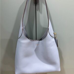 Coach Light Gray Shoulder Bag